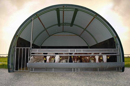 Hangar transportable - Romney - J. Snoei BV - préfabriqué / agricole / charpente en acier