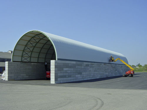 Entrepôt transportable - Romney - J. Snoei BV - préfabriqué / démontable / agricole