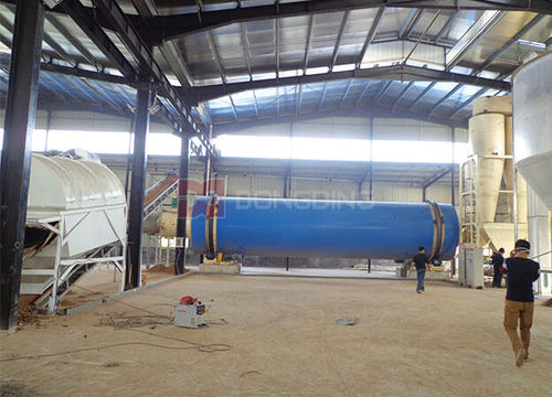 Sécheur à tambour rotatif - DDJG series - Dongding Machinery - pour bouteilles / de sciure de bois / pour engrais