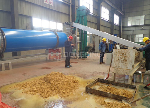 Sécheur à tambour rotatif - DDJG1210	 - Dongding Machinery - alimentateur / rotatif / d'armoire