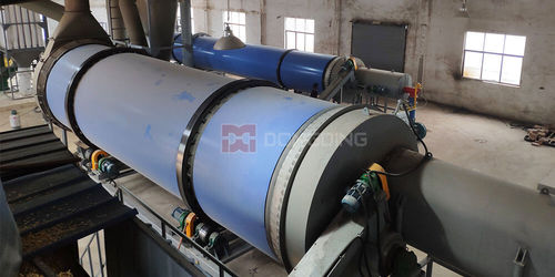 Sécheur à air chaud - Soy Bean Pulp - Dongding Machinery - rotatif