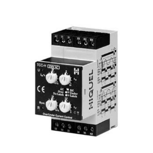Relais de contrôle de surintensité - TCC-H series - HIQUEL - de sous-intensité / 2NO/NF / AC/DC