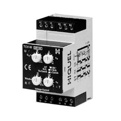 Relais de surveillance de sous-tension - TCV-W series  - HIQUEL - de surtension / 2NO/NF / AC/DC