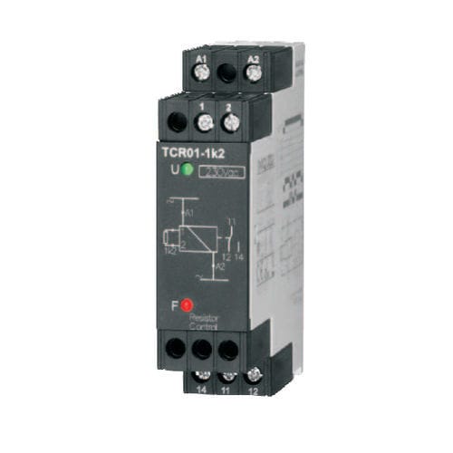 Relais de contrôle 2NO/NF - TCR series  - HIQUEL - 1NO/NF / AC / sur rail DIN