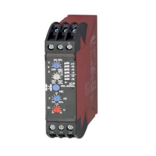 Relais de surveillance de tension - ICP300..500 - HIQUEL - de phase / 2NO/NF / triphasé