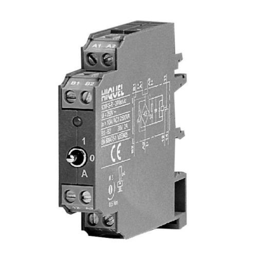 Relais électromécanique 24 Vcc - K1W series  - HIQUEL - 24 Vca / 1NO/NF / 2NO/NF