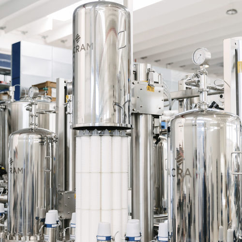 Unité de micro-filtration pour le vin - iAM TECH - Acram - pour l'industrie agroalimentaire / pour l'industrie de la boisson / automatique