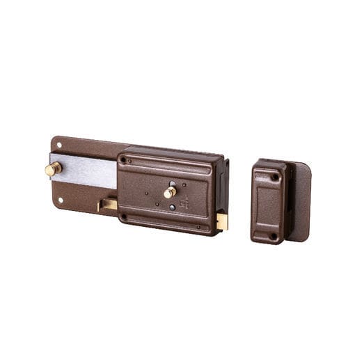 Serrure mécanique - Ferroglietto  - ISEO - à clé / à pêne / pour porte