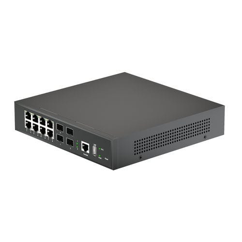 Commutateur Ethernet administrable - LN-2308GP-4XGF - Larch Networks - 8 ports / de niveau 2 / à liaison sans fil