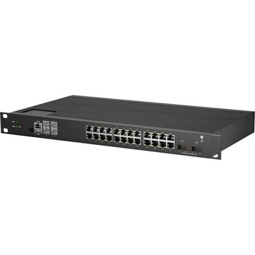 Commutateur Ethernet non administrable - LN-2324GP-4XGF-IR - Larch Networks - 48 ports / sur rack / PoE