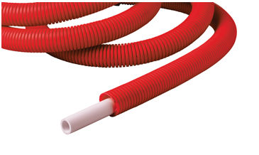 Gaine de protection - HXXC5022 RD - Wavin - tubulaire / pour tuyaux / en plastique