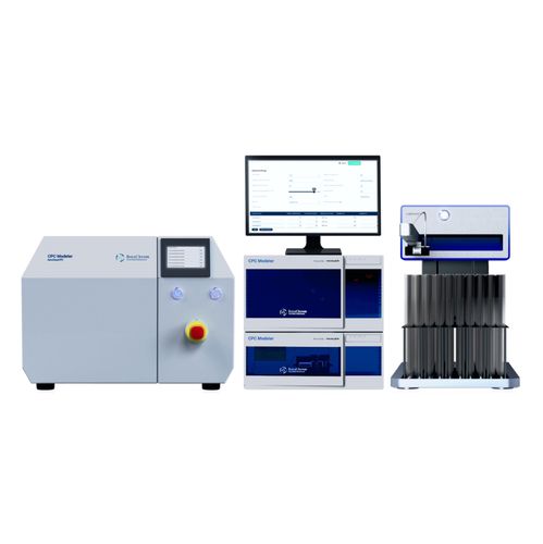 système de chromatographie de partage centrifuge - RotaChrom Technologies LLC.