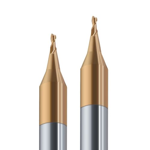 Fraise en bout - CDMS2E-010450 - Changzhou Cbaner Precision Tools Co. Ltd - monobloc / au carbure de tungstène / pour acier inoxydable
