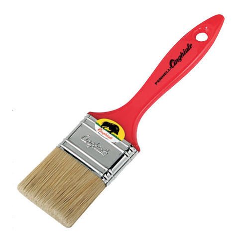 Pinceau plat - 529 series  - PENNELLI CINGHIALE SRL - à poignée plastique