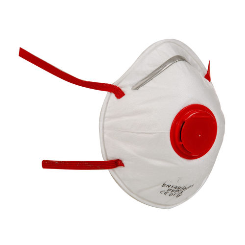 Masque de protection FFP3 - 4EC - SEBA PROTEZIONE srl - jetable / en forme de coque / industriel