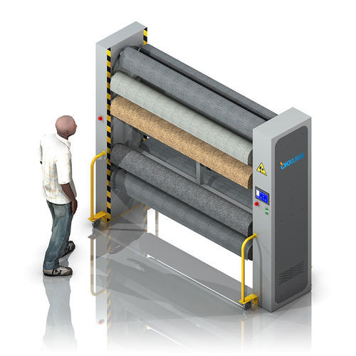 Stockeur rotatif horizontal - OPITROL - Okkura Limited - pour rouleau de tissu / de manutention