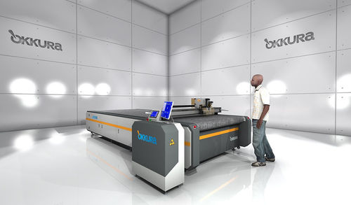 Machine de découpe à couteau - OKC1640 - Okkura Limited - pour caoutchouc / pour mousse / pour textiles