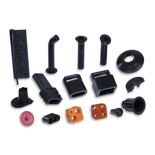 Enceinte en caoutchouc - KPM Plasto Rubber Co. - rectangulaire / cylindrique / de prise