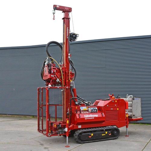 Foreuse horizontale directionnelle - SmallRotoSonic crawler - Royal Eijkelkamp - d'exploration / multifonction / mobile