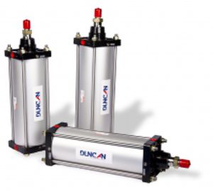 Vérin de grande dimension - Duncan Engineering Limited - pneumatique / durci