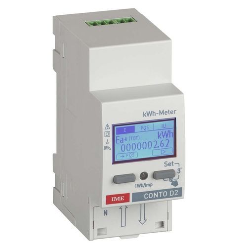 Compteur d'énergie électrique triphasé - CONTO - BTICINO - monophasé / sur rail DIN / Modbus