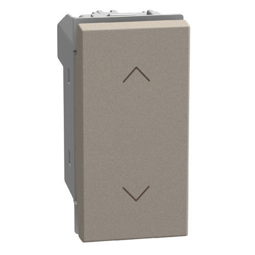 Bouton poussoir 2NO - YG4037N - BTICINO - avec interverrouillage / mécanique / non lumineux