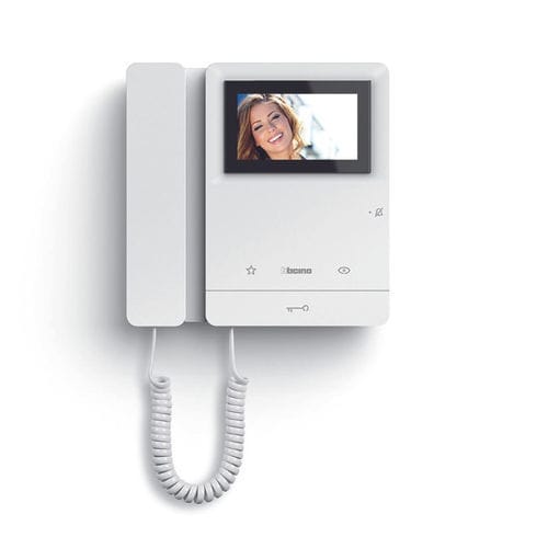 Interphone vidéo - 344625 - BTICINO - de contrôle d'accès / analogique / à écran couleur