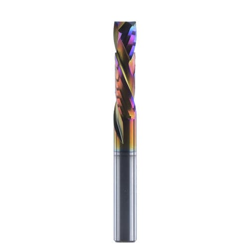 Fraise à 2 dents - TurboCut PRO - Cnc3d - en bout / monobloc / au carbure de tungstène