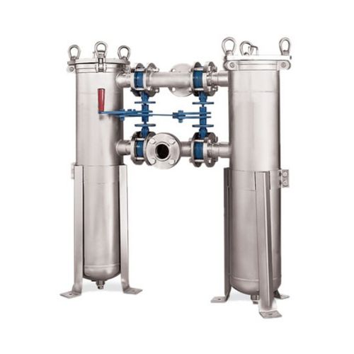 Carter de filtre à sac - Guangde Huilong Environment Technology Co., Ltd. - pour liquide / en acier inoxydable / duplex
