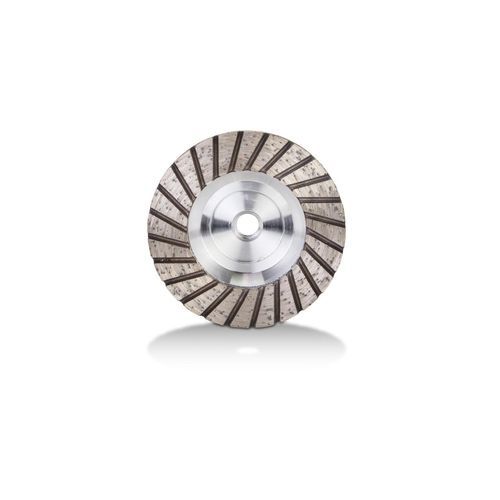 Meule de traitement de surface - 5921 - RUBI - cylindrique / au diamant / pour meuleuse d'angle
