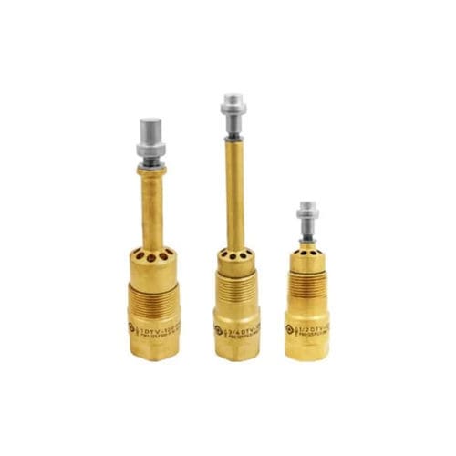 Soupape de décharge pour eau - DTV - Thermomegatech - en acier inoxydable / en laiton / thermique