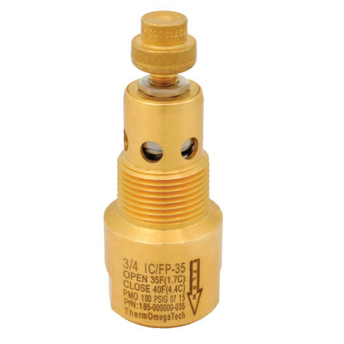 Vanne à cartouche - IC/FP - Thermomegatech - filetée / en laiton / en acier inoxydable
