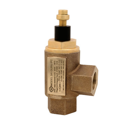 Soupape de sécurité pour eau - GURU PC®  - Thermomegatech - NPT / en laiton / en bronze