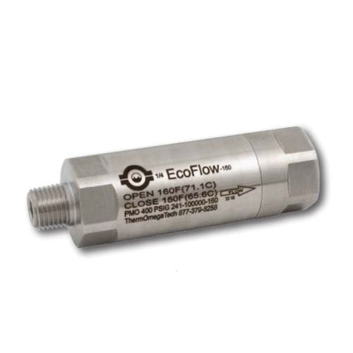 Vanne électrique - EcoFlow® - Thermomegatech - filetée / en acier inoxydable / résistante à la corrosion
