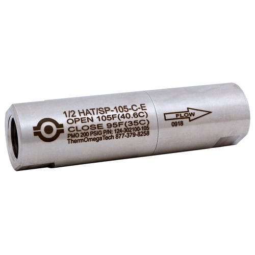 Vanne pour l'eau - HAT/SP - Thermomegatech - thermique
