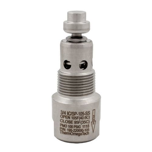 Vanne à cartouche - IC/SP - Thermomegatech - de vidange / de tuyauterie / en laiton