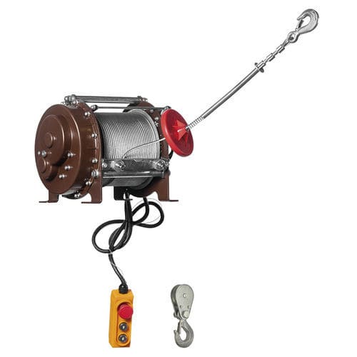 Treuil électrique - ATE400 - INDUSTRIAS JAGUAR S.A. - de levage / de tirage / 380 V
