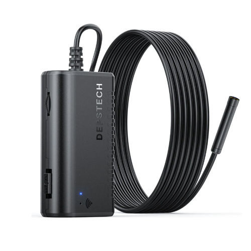 Vidéo-endoscope avec kit WIFI - WF010-3.5M  - Shenzhen Dipus Technology Co., Ltd. - semi-rigide / LED / étanche