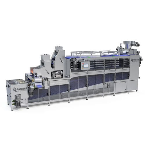 Ligne de production de pains pita - MiniLine  - Farhat Bakery Equipment - automatique / à 2 voies / à 1 voie