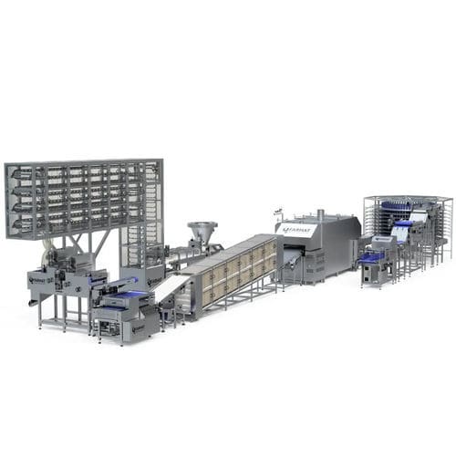 Ligne de production de pains pita - Farhat Bakery Equipment - automatique