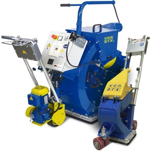 Grenailleuse manuelle - S750E - Von Arx AG - pour nettoyage de surface / pour béton / mobile