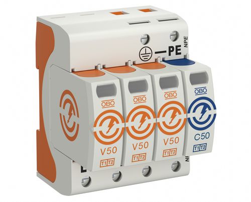 Parafoudre classe II - Liva Group - classe I / de type 1 + 2 / pour équipement électronique
