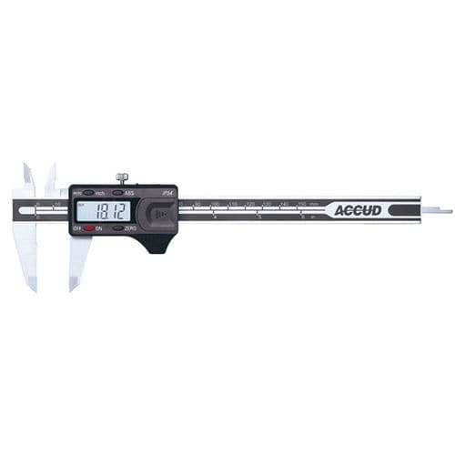 Pied à coulisse digital - 111 series - Accud Co. Ltd - en acier inox / en verre