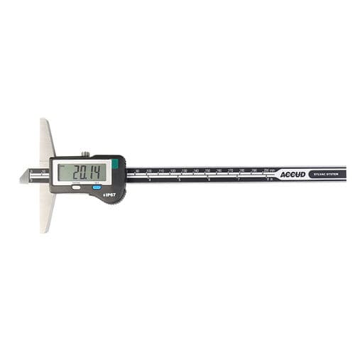Pied à coulisse digital - 197 series - Accud Co. Ltd - en acier inox / IP67