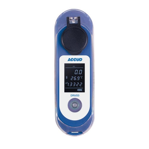 Réfractomètre numérique - DRM50 - Accud Co. Ltd - portable / avec contrôle de température / de salinité