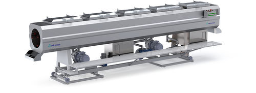 Bac de calibrage en acier inoxydable - ADVT series - Adremac - pour tuyaux / pour extrusion