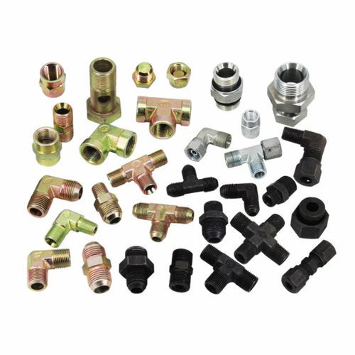 100 Embouts De Sertissage Hydraulique En Acier Inoxydable - Pour Tuyaux Haute Pression - Dimensions 2,1x1,4x1,4 Cm