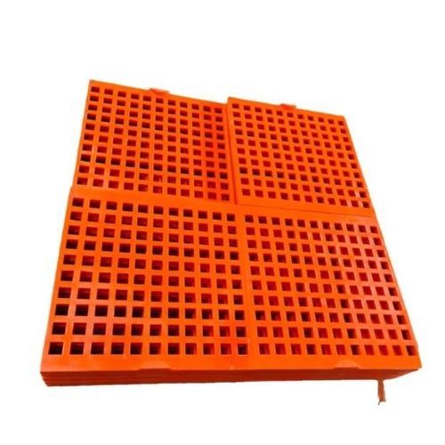 Plaque de criblage en polyuréthane - SHIJIAZHUANG RUISUO SEAL SUPPLIES CO.,LTD - résistante à la corrosion / cintrée / plate