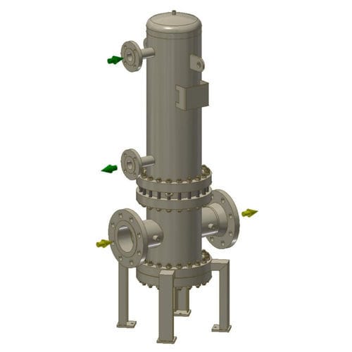 Préchauffeur de gaz - HVF-V - Heat Group - électrique / régénératif / à vapeur