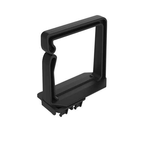 Gestionnaire de câbles D-ring - DINBR20 - EmCom Technology Inc. - sur rail DIN